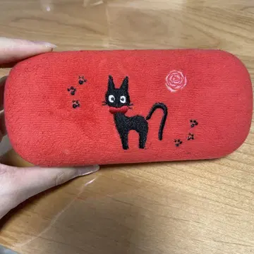 마녀 배달부 키키 지지 검은 고양이 안경 케이스 스튜디오 지브리