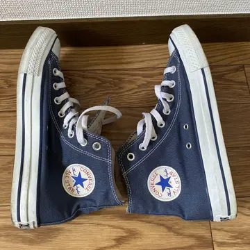 ALL STAR 하이컷 스니커즈 네이비