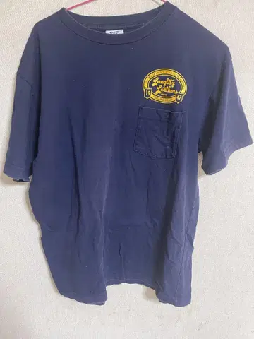 Langlitz Leathers 티셔츠 L 네이비