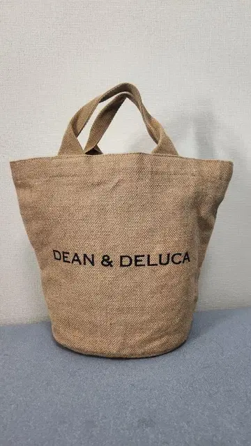DEAN & DELUCA 주트 토트백