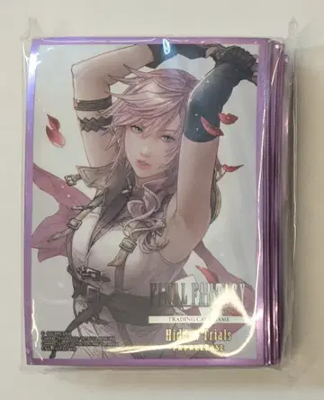 스퀘어 에닉스 카드 슬리브 FFTCG 라이트닝 FF13