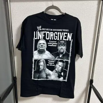 [ 레어 ] WWE Unforgiven 2002 T 셔츠 새상품급 빈티지