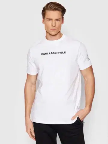 KARL LAGERFELD 화이트 T셔츠