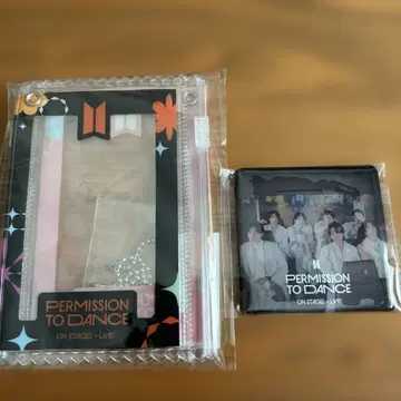 PERMISSION TO DANCE ON STAGE LIVE 특전