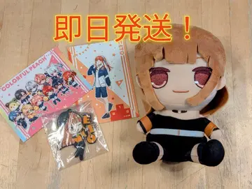 컬러풀 피치 에토 씨 봉제 인형 & 엽서 세트