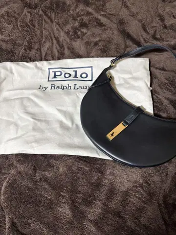 랄프 로렌 Polo ID 카프스킨 미니 숄더 백