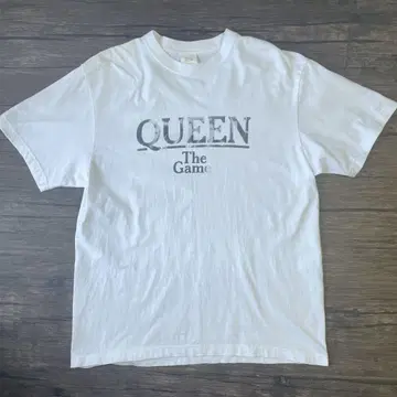 Queen 퀸 티셔츠 화이트 화이트