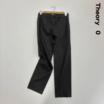 Theory 띠어리 오가닉 크런치 워시 베이직 풀온 팬츠