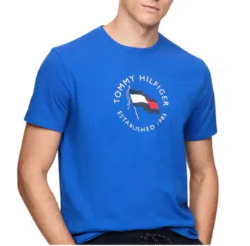무료배송 새상품 TOMMY HILFIGER FLAG 그래픽 T XXL