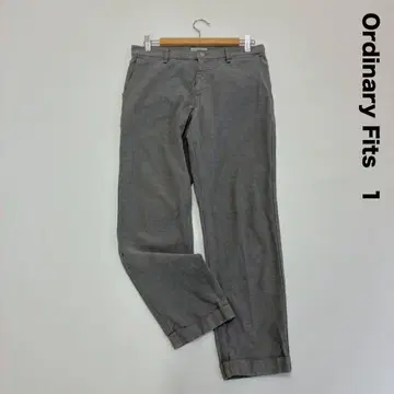 Ordinary Fits 오디너리 핏츠 롤업 테이퍼드 팬츠