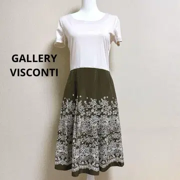 GALLERY VISCONTI (갤러리 비스콘티) 허리 절개 원피스