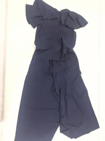 그레이스 콘티넨탈 Grace Class 프릴 네이비 올인원