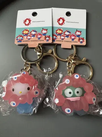 엑스포 산리오 먝먝 코스프레 입체 마스코트 키링
