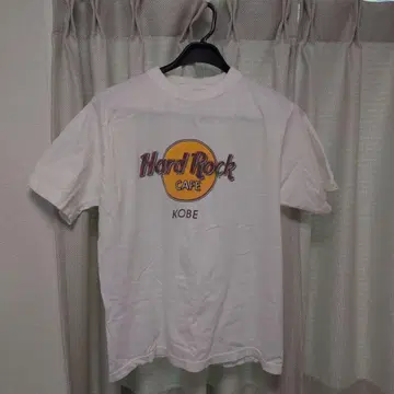 고베 Hard Rock Cafe 티셔츠 M 화이트