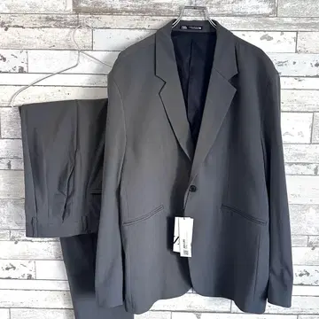 미사용품 자라 RELAXED FIT 캐주얼 수트 셋업 XL