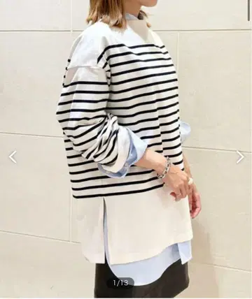 [MACPHEE/맥피] 보더 상의 네이비 계열