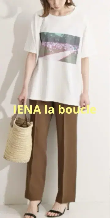 IENA la boucle 센터 프레스 팬츠 size38