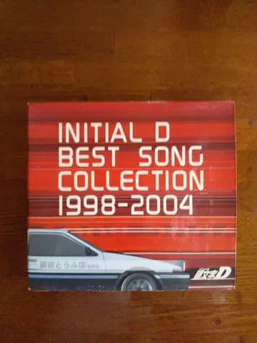 INITIAL D BESTSONGCOLLECTION CD.
