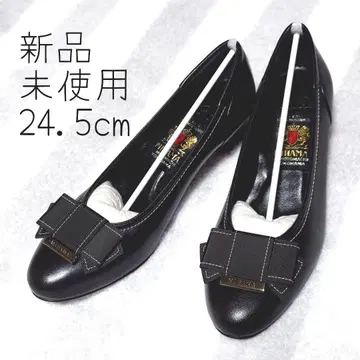 MIHAMA 24.5cm 미사용 새상품 힐 4cm 블랙 펌프스