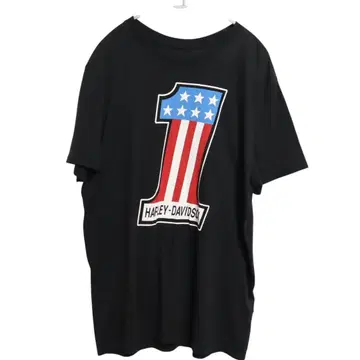 N-145 HARLEY DAVIDSON 넘버원 로고 티셔츠 L 사이즈