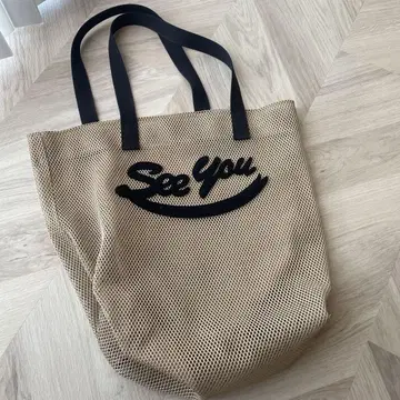 러들로 메쉬 토트백