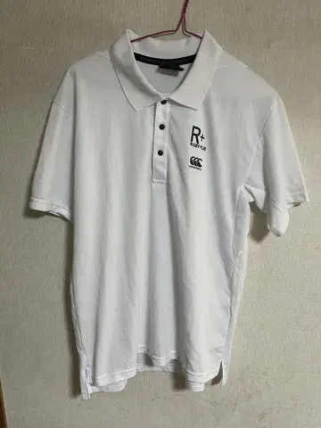 canterbury 피케 셔츠 XL 화이트 R+로고