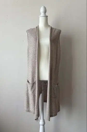 파비아나 필리피 스팽글 린넨 베스트