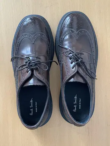 Paul Smith 브라운 윙팁 신발