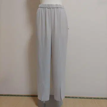 [미사용] 세라비 RES RALIQUE 조젯 슬릿 팬츠 일본제