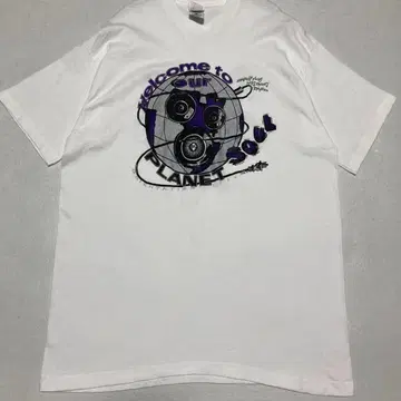 90s 프룻 오브 더 룸 Welcome to Our Planet Tee