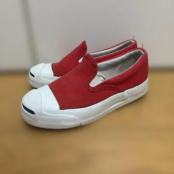 컨버스 90년대 잭 파셀 슬립온 USA 제작 41/2 23cm