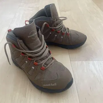 mont-bell 등산화 하이컷 브라운 22,0