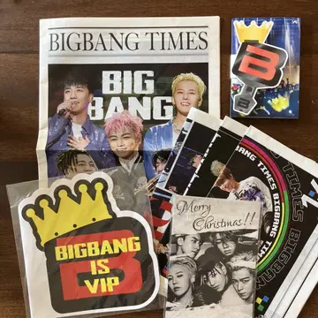 BIGBANG 팬클럽 혜택 7종 세트