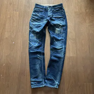 DENIM HACK 데미지 데님 팬츠