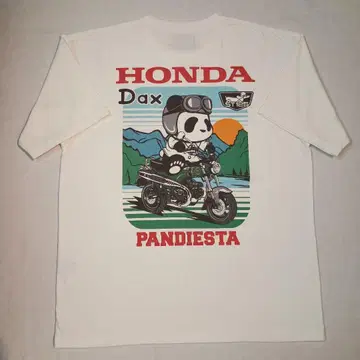 [[미사용 새상품]] 팬디에스타 x HONDA DAX 반팔 티셔츠 L