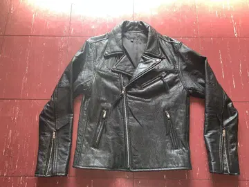 구제 의류 USED 퀼팅 라이더 자켓 롱잔 로카비리