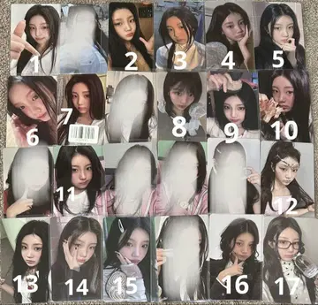 illit 원희 트레이딩 카드 묶음 판매