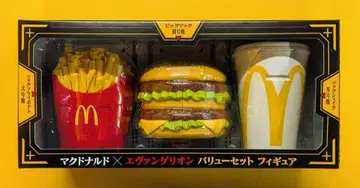 맥도날드 맥도날드 x 에반게리온 밸류 세트 피규어