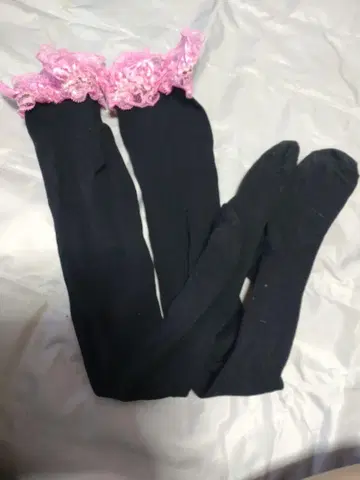 MARS 핑크 레이스 니하이