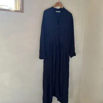 자라 네이비 셔츠 원피스 M 사이즈