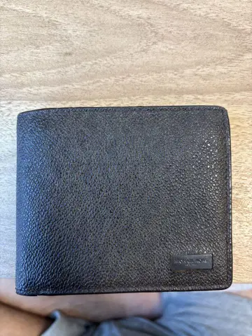 Michael Kors 블랙 가죽 반지갑