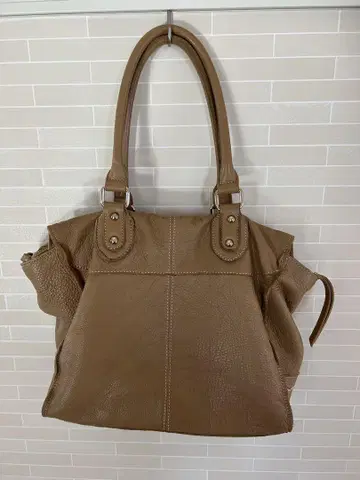 보물 탑카피 토트백 A4 수납 숄더 브라운