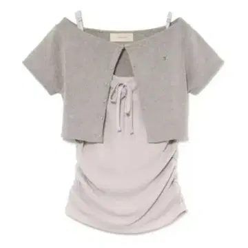 Vickey set tops gray andmary 정품