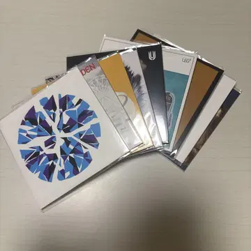 UNISON SQUARE GARDEN 레코드형 코스터 9종 세트