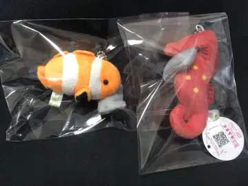 흰동가리 해마 봉제 인형 2개 세트