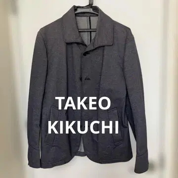 TAKEO KIKUCHI 그레이 테일러드 자켓