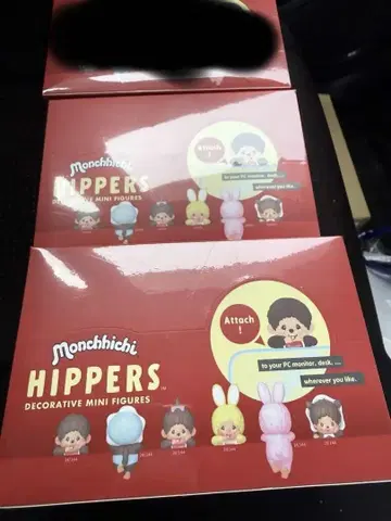 HIPPERS Monchhichi 히퍼스 몬치치 모듬 박스