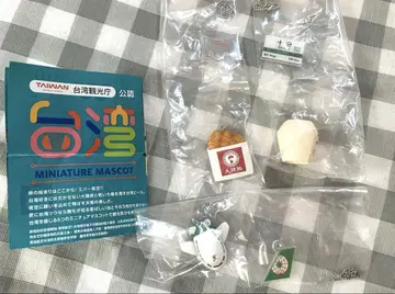 대만 미니어처 마스코트 가챠 3개 세트