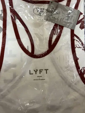 LYFT 탱크탑 S 파워하우스 콜라보 미개봉 새상품