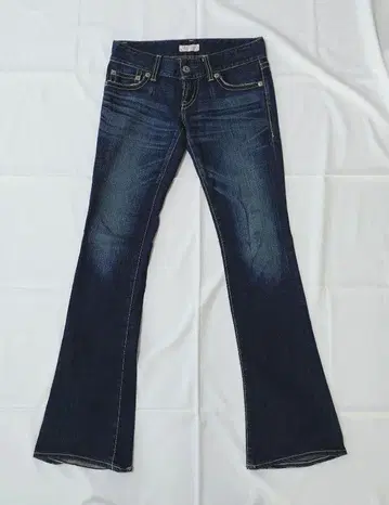 마우지 moussy 플레어 부츠컷 데님 청바지 25